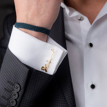 Load image into Gallery viewer, Personalized Name Cufflinks For Groomsmen Gifts