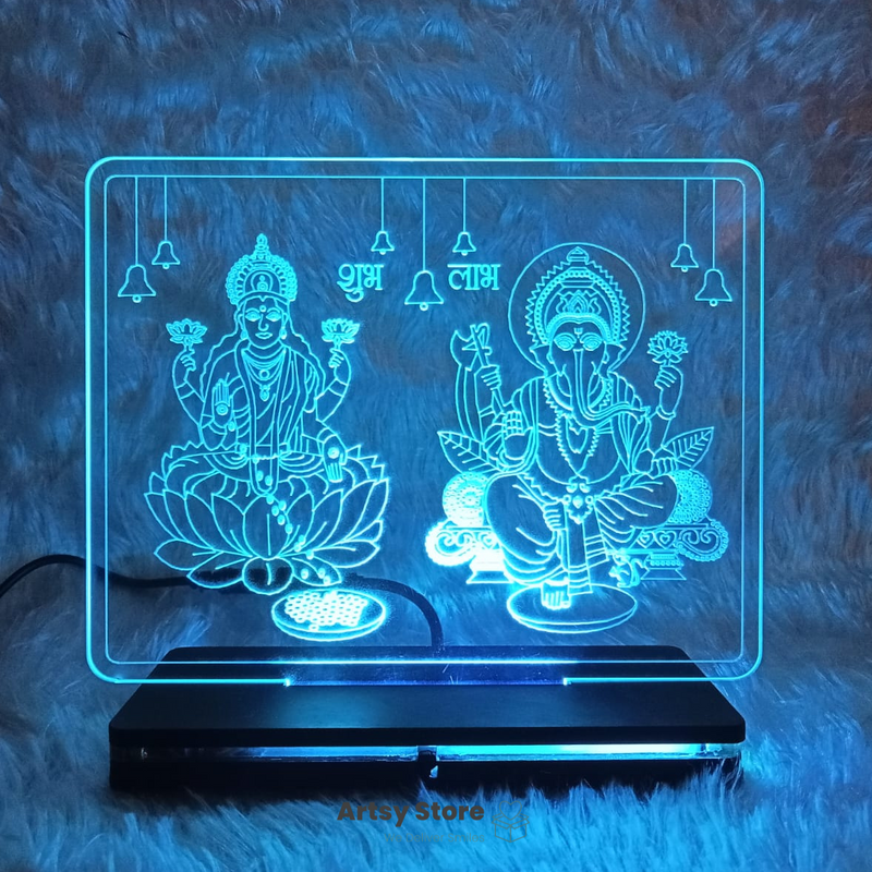 Ganesha Lakshmi Lamp
