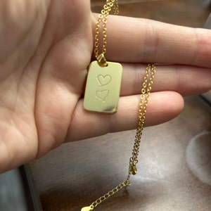 Engraved Actual Your Own Handwriting-Necklace