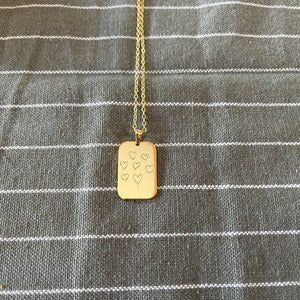 Engraved Actual Your Own Handwriting-Necklace