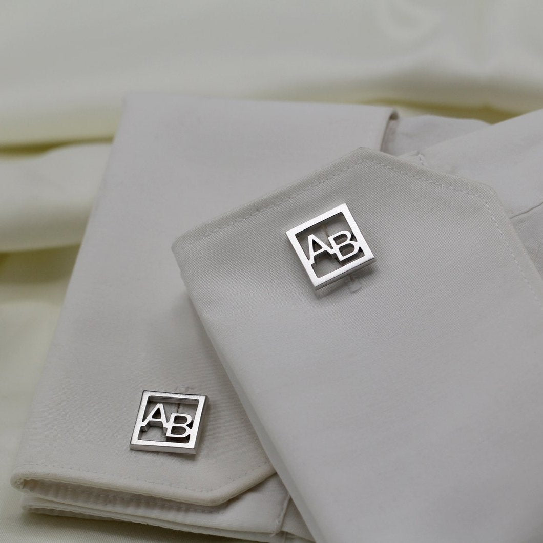 Personalized Name Cufflinks-Initials