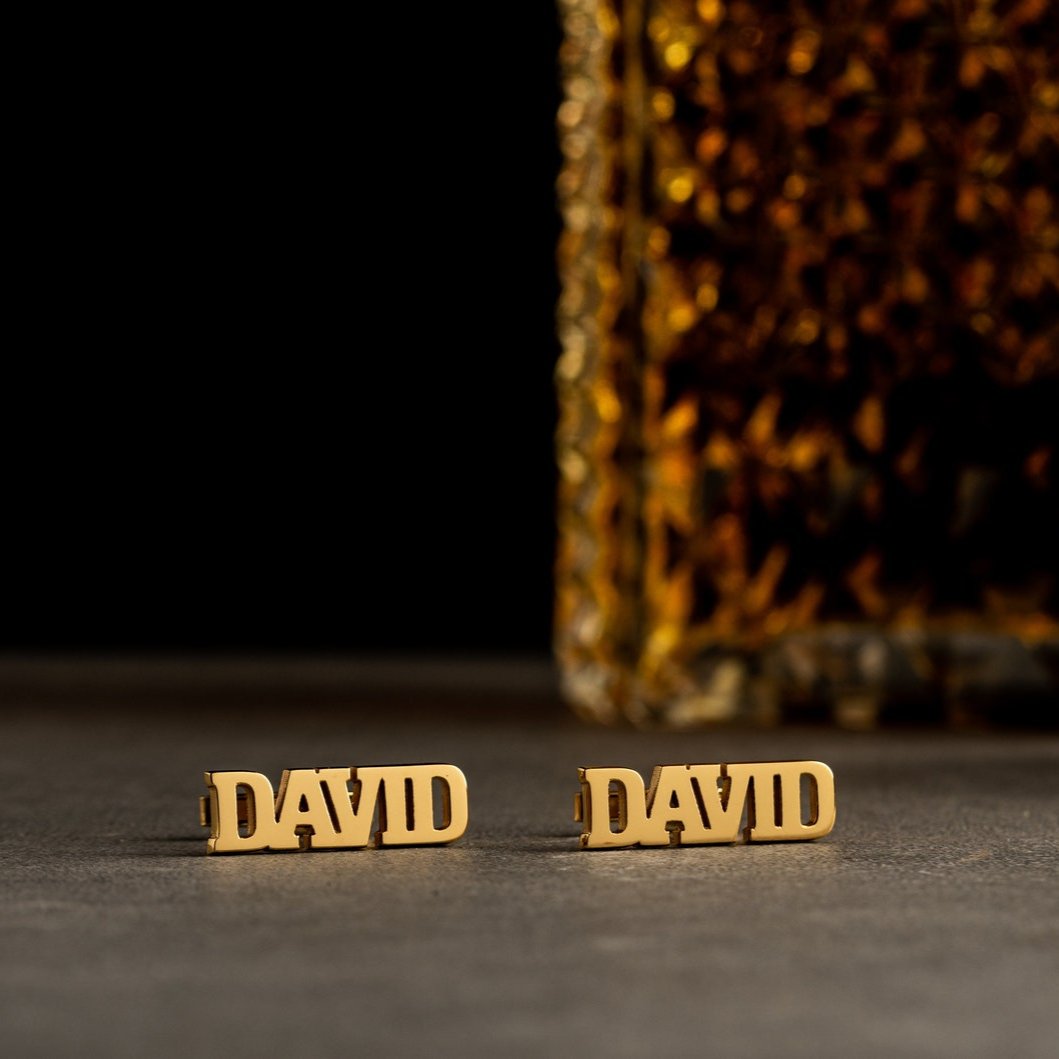 Name Cufflinks by Artsy Store