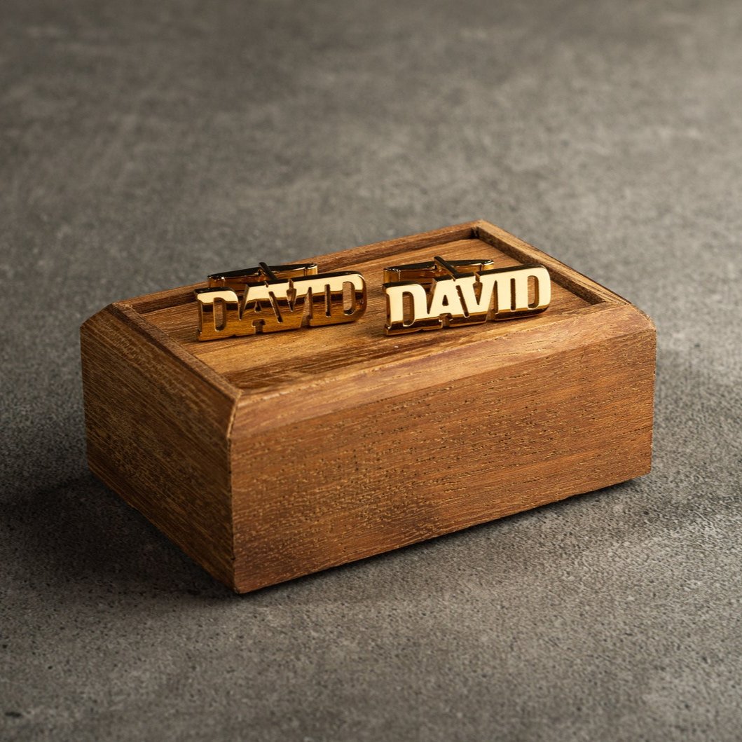 Name Cufflinks by Artsy Store