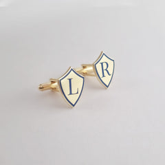 Luxury Initials Cuff Links