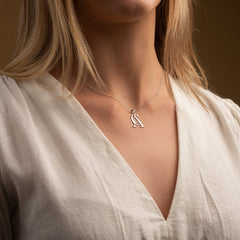 Double initial Necklace