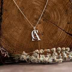 Double initial Necklace