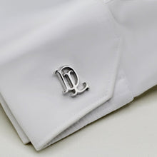 Load image into Gallery viewer, Customized Initials Cufflinks by Artsy Store