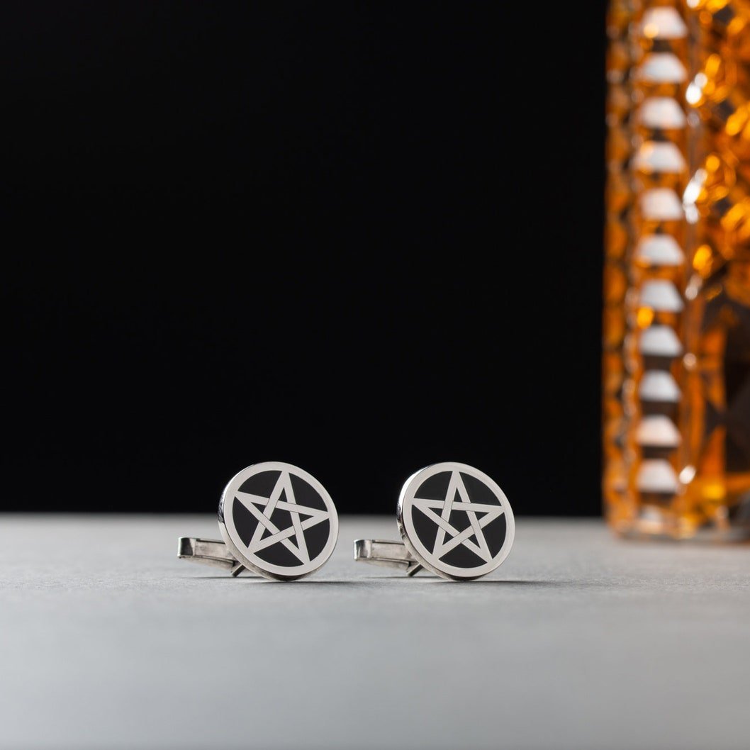 Pentagram Cufflinks