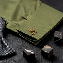 Load image into Gallery viewer, Customized Initials Cufflinks by Artsy Store