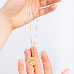 Personalised Message Necklace