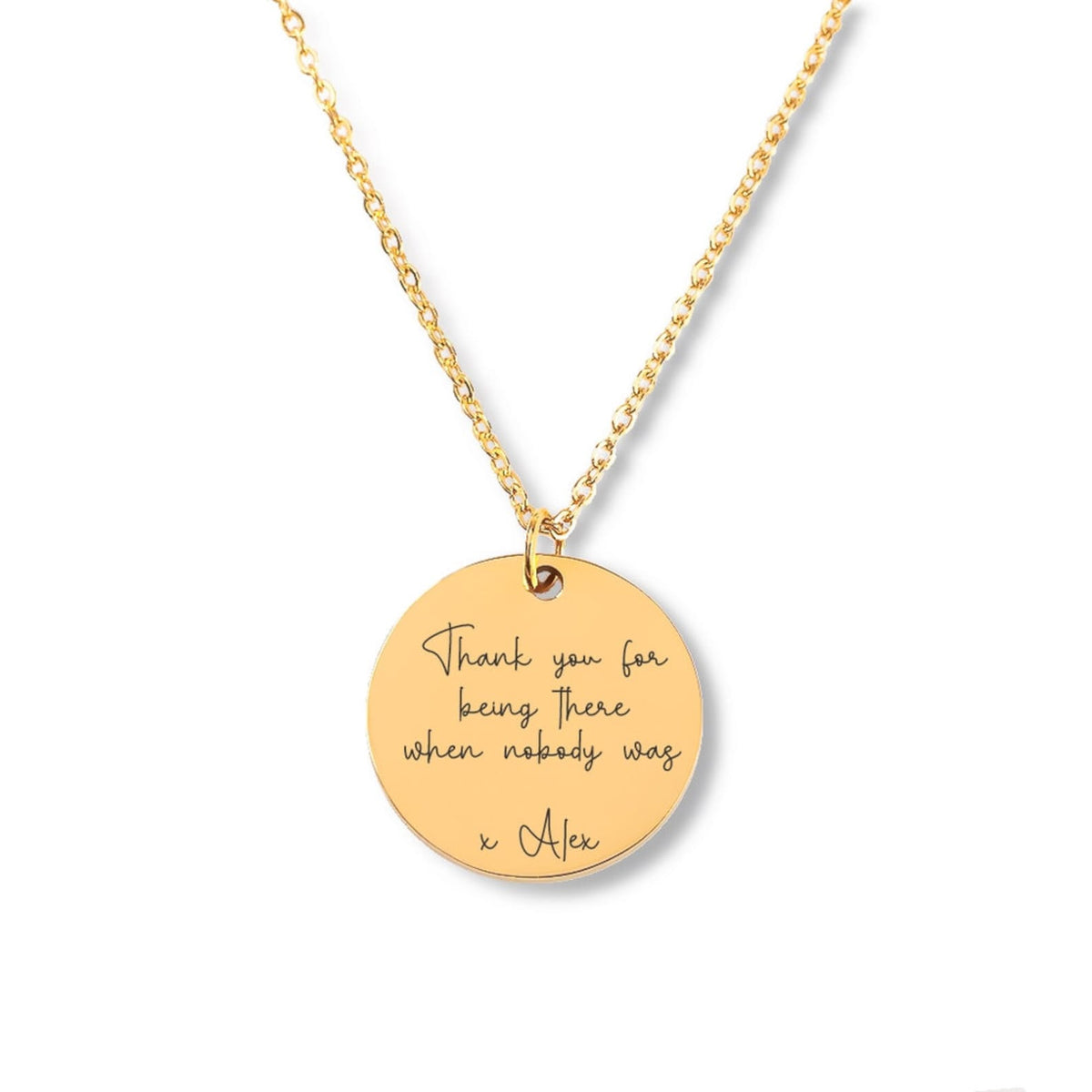 Personalised Message Necklace