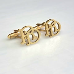 Personalized CuffLinks- Initials Cufflinks