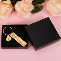 Drive Safe Personalized Keyring For Him & Her
