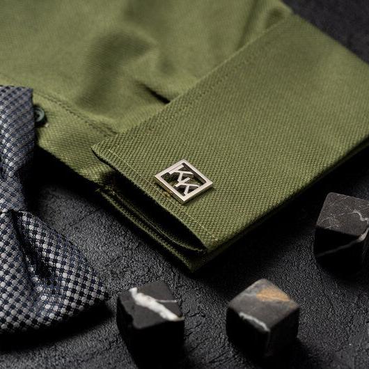 Personalized Initials Cufflinks by Artsy Store