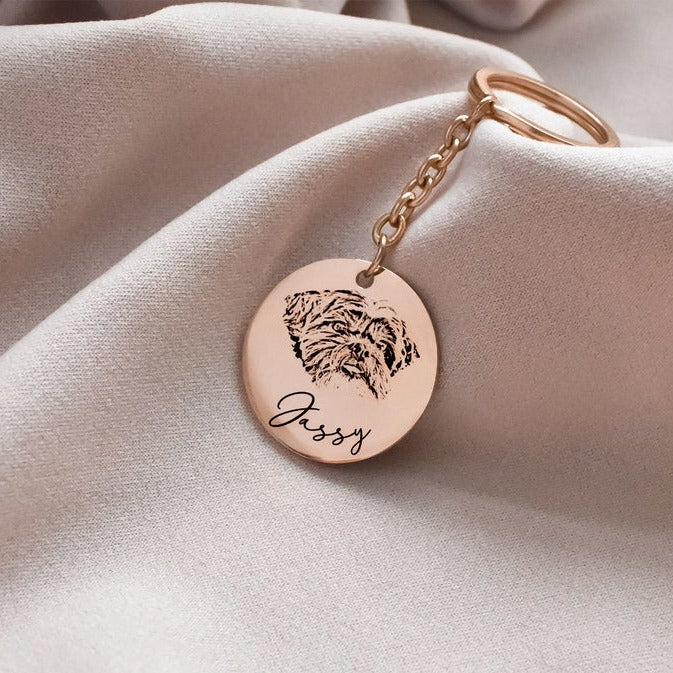 Pet Photo keyring