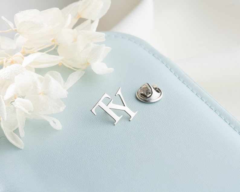 Custom Women's Letter Brooch