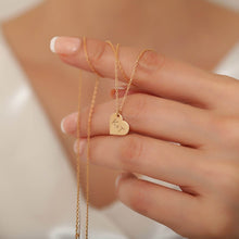 Load image into Gallery viewer, Heart And Letter Necklace