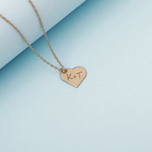 Load image into Gallery viewer, Heart And Letter Necklace