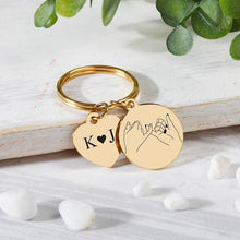 Load image into Gallery viewer, Pinky Promise Keychains by Artsy Store