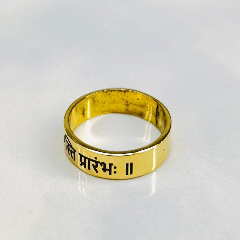 Indian Script Ring Hindi Custom Personalized Engraving Ring – Artsy Store