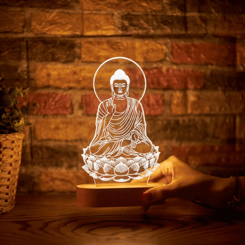 Buddha Night Light Lamp