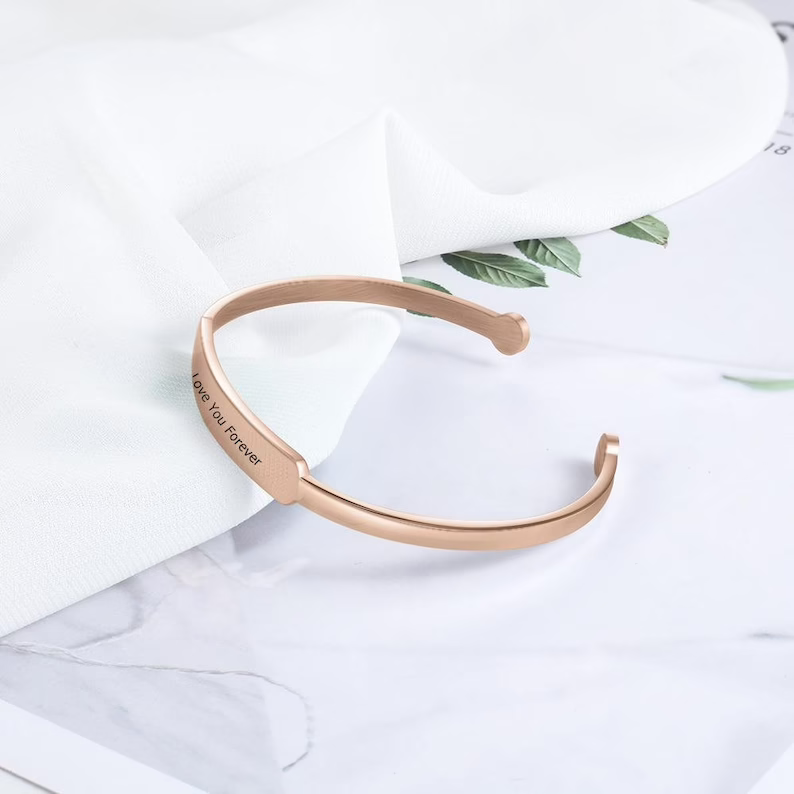 Engraved Cuff Bracelet