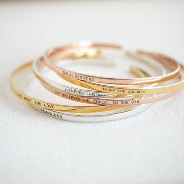 Engraved Bracelet