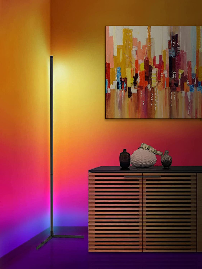 Corner Vertical Floor Lamps with APP BASED control System