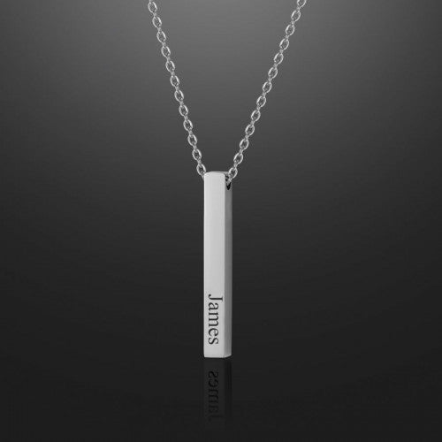  3D Bar Necklace