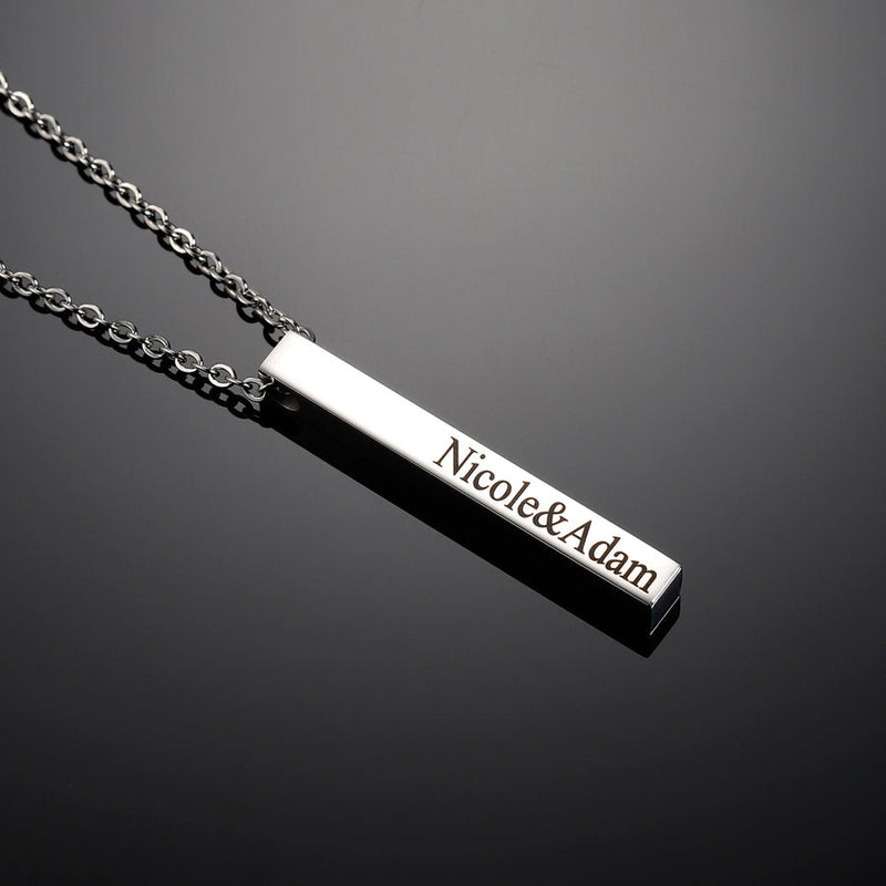  3D Bar Necklace