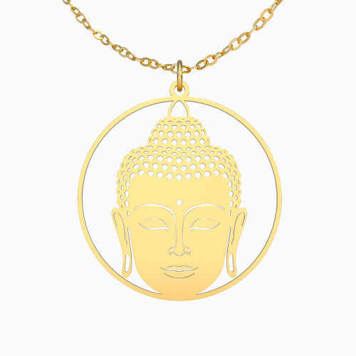 GOLD PLATED BUDDHA NECKLACE