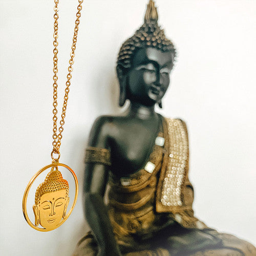 GOLD PLATED BUDDHA NECKLACE