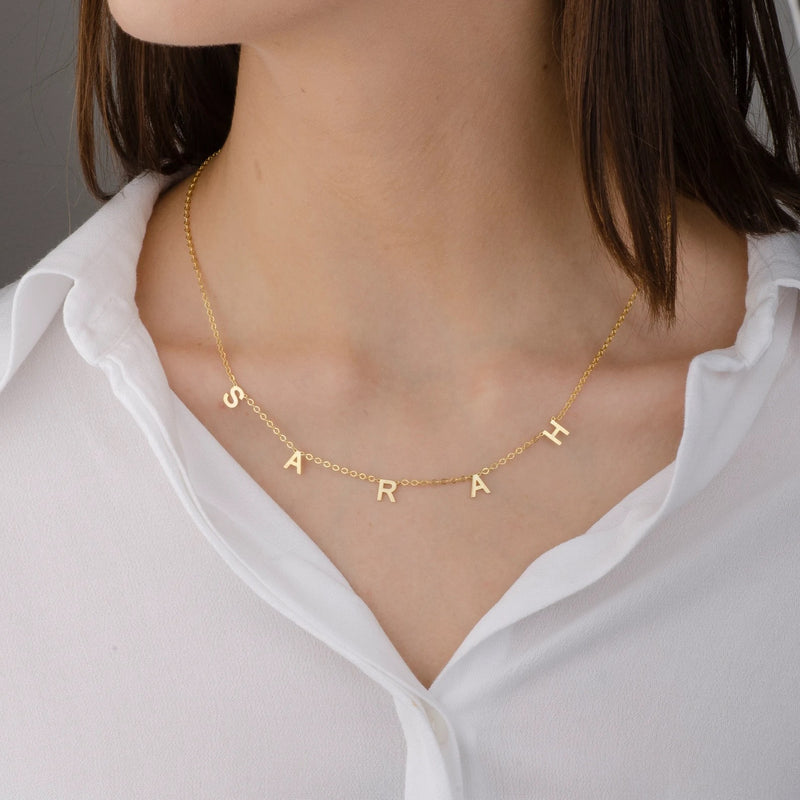CUSTOM LETTER NECKLACE