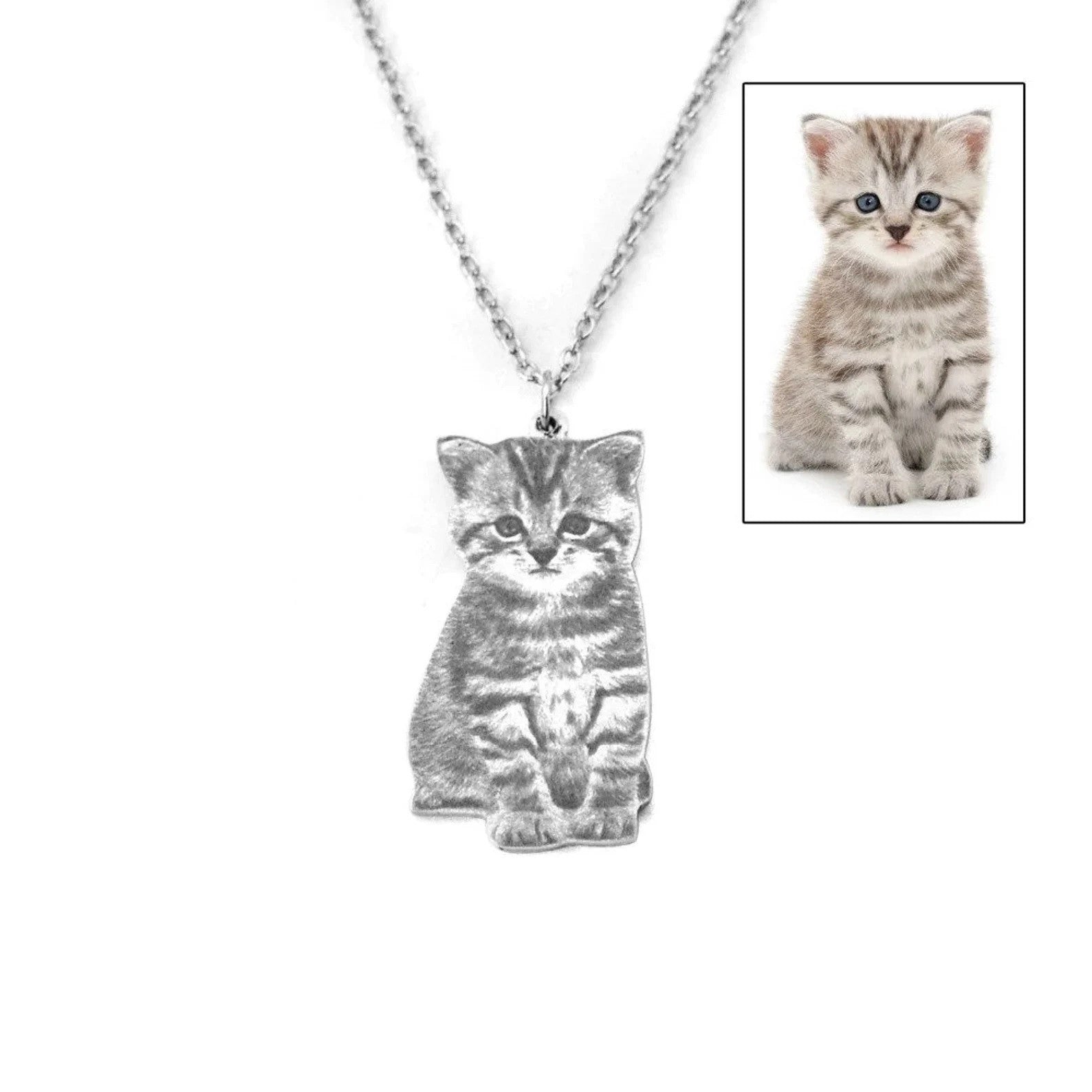 Custom Portrait Your Dog , Pet Photo Necklace