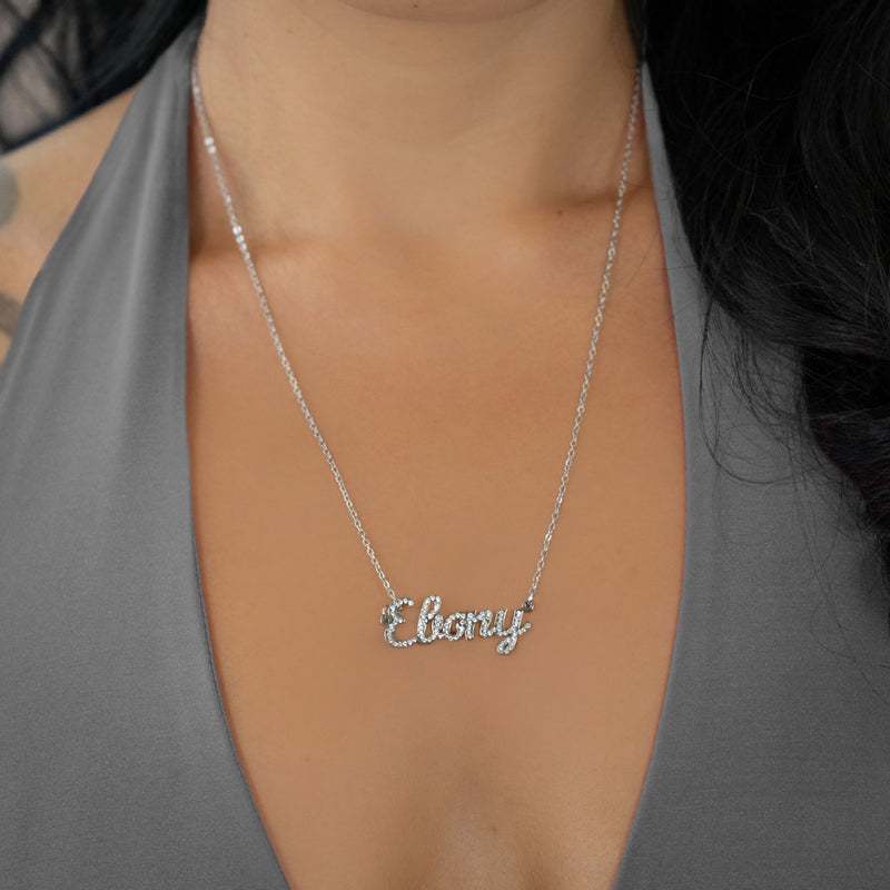 ICED NAME NECKLACE