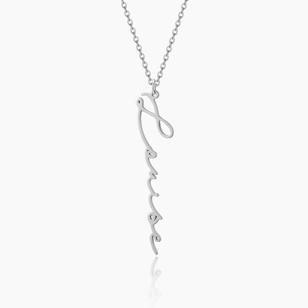 Vertical Name Necklace