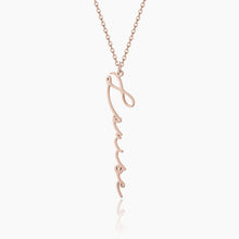 Load image into Gallery viewer, Vertical Name Necklace