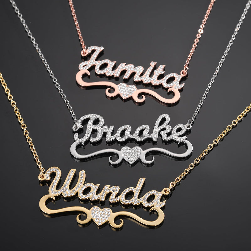 Heart Name Necklace