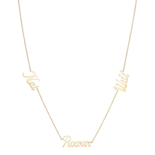 Load image into Gallery viewer, Family Name Necklace