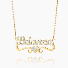 Heart Name Necklace