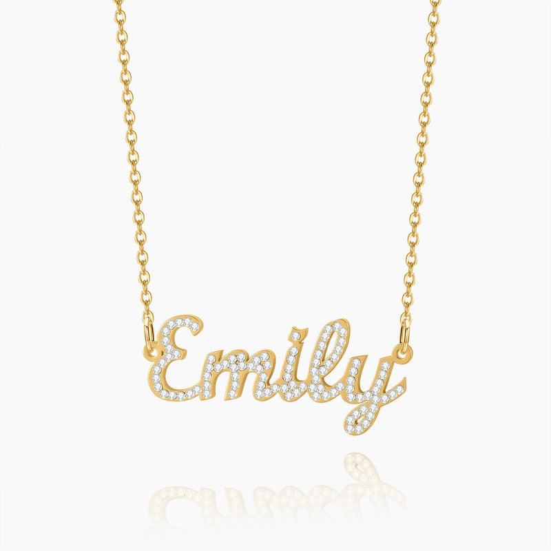 ICED NAME NECKLACE