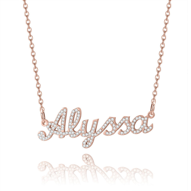 ICED NAME NECKLACE