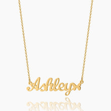 Load image into Gallery viewer, Butterfly Name Necklace