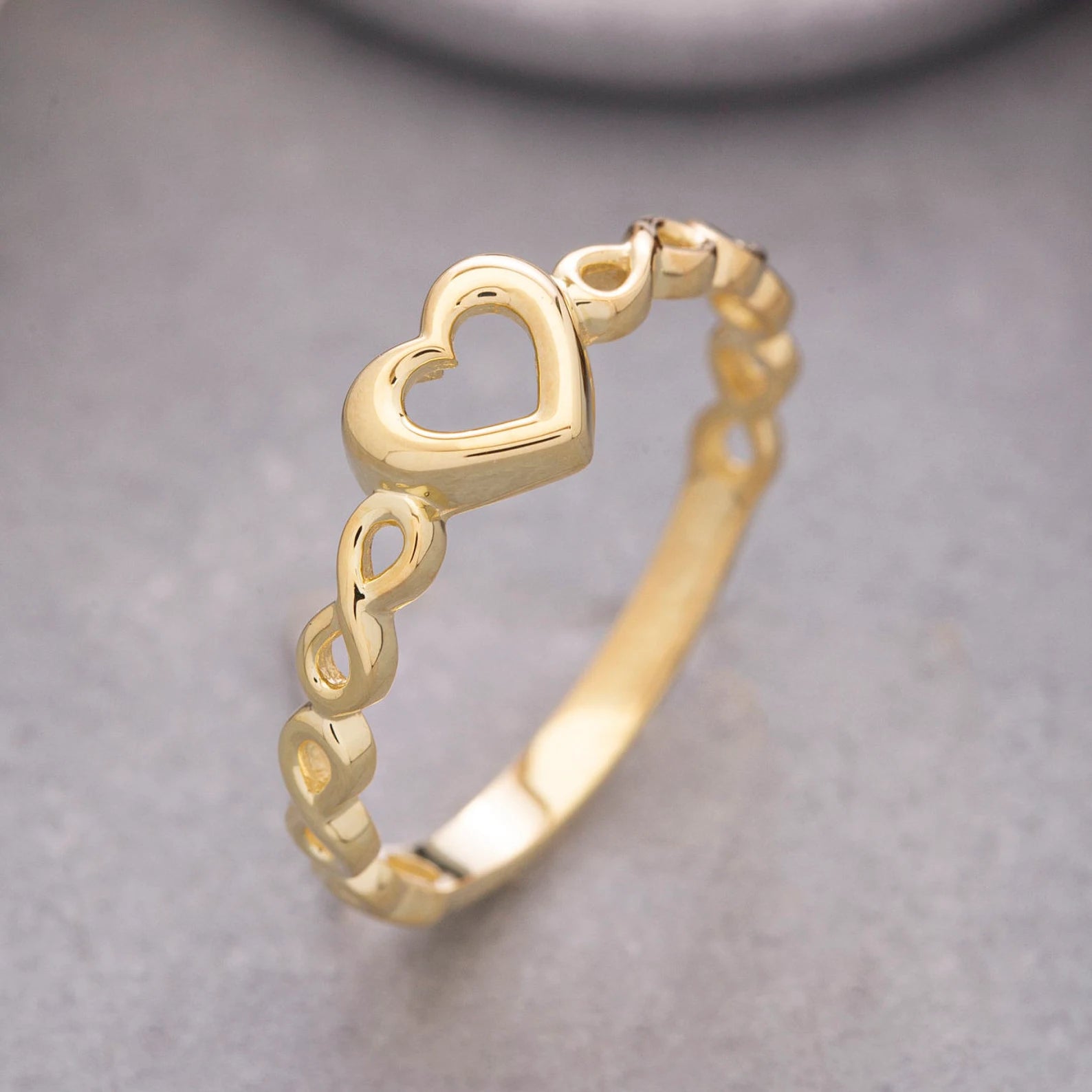 Heart and Infinity Ring