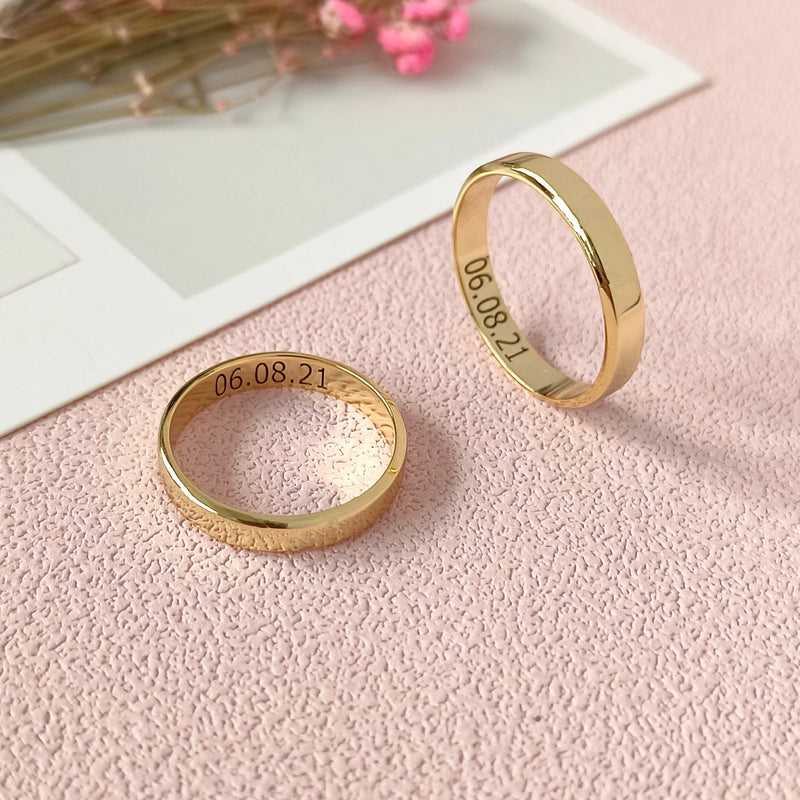 Matching Promise Rings For Couples, His And Hers Promise Rings