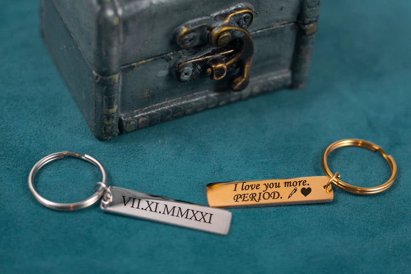 Custom Engraved Key Ring