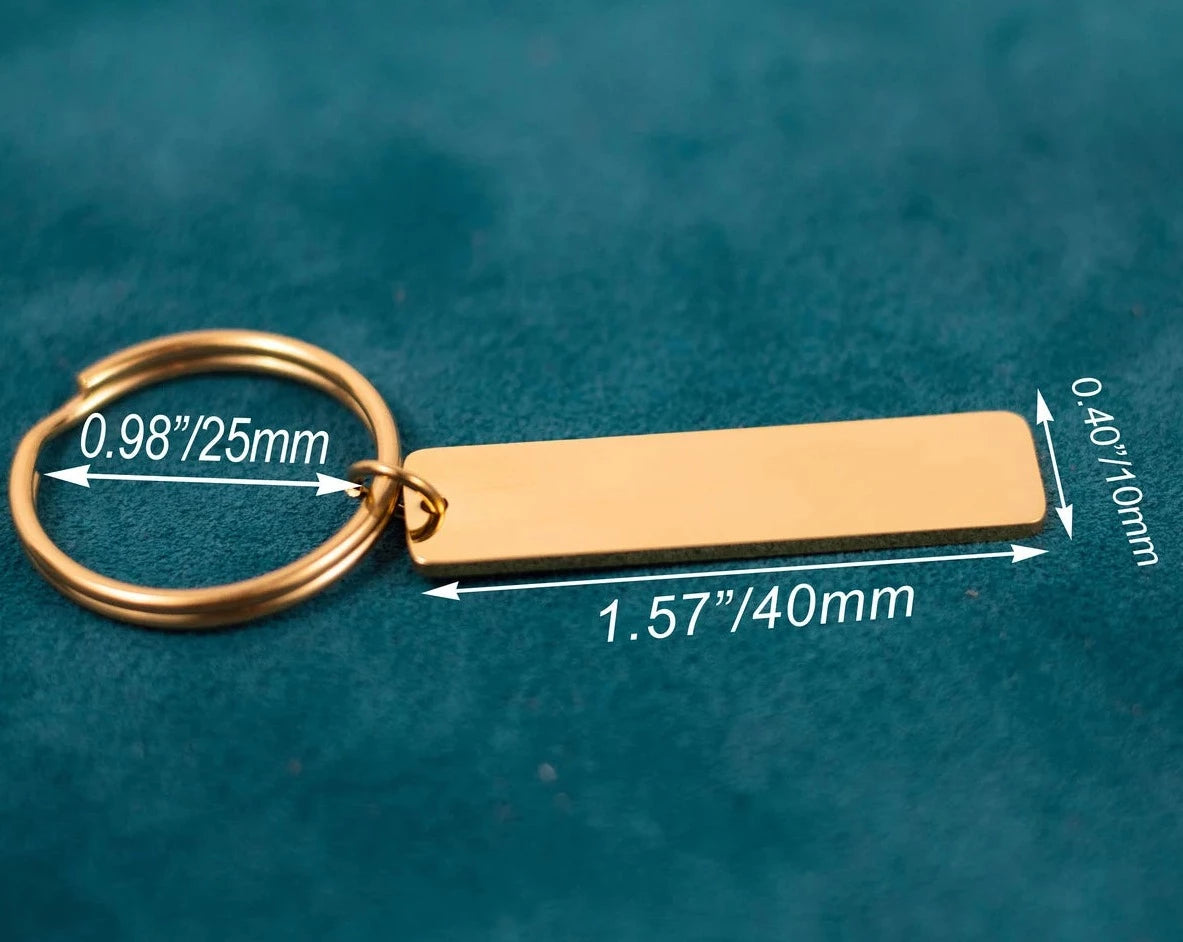 Count Customs Key Ring Custom Engraved Key Ring – Artsy Store