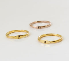 Personalized Initial Ring