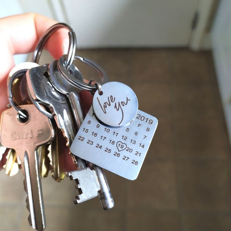 Calendar Keychain