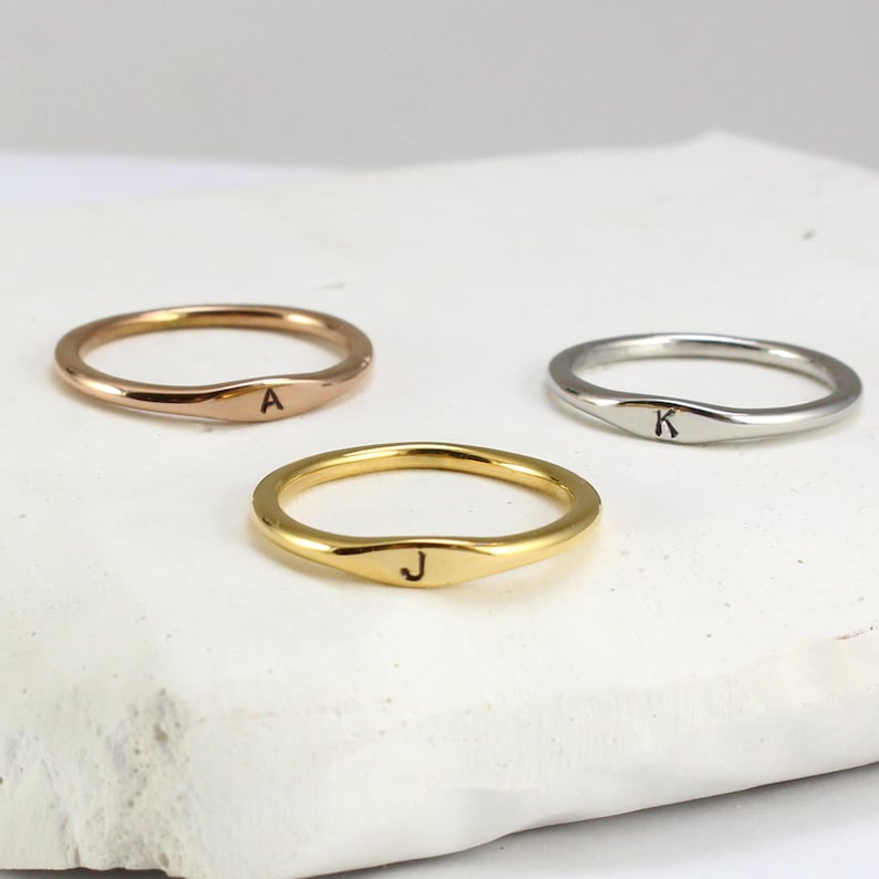 Personalized Initial Ring